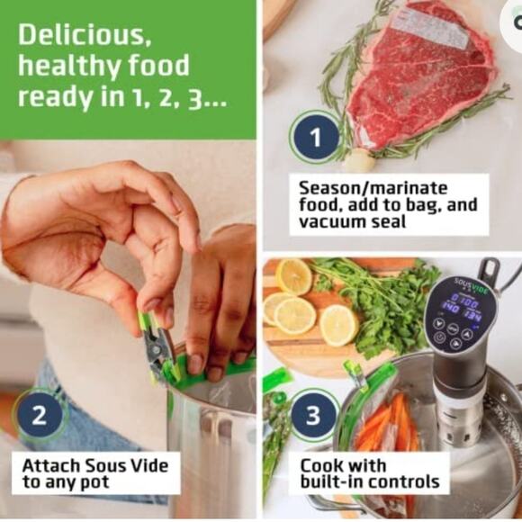 Mini‎ Sous Vide Cooker Kit - Picture 4 of 13